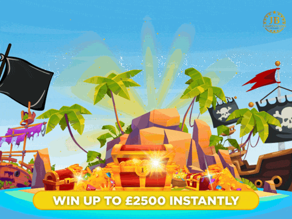 Treasure island! - £50,000 instant wins!