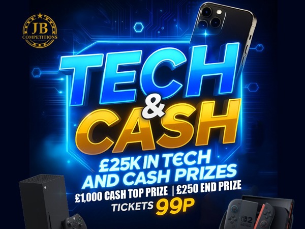 £25k ultimate cash and tech bundle.