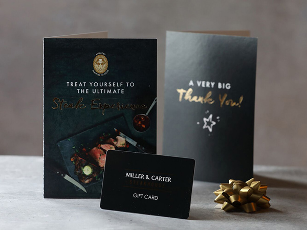 £100 Miller & Carter Gift Card