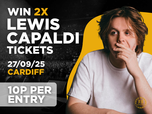 Win 2 X Lewis Capaldi tickets - Cardiff 27th september!