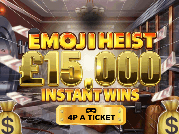 Emoji Heist! £15k Instants