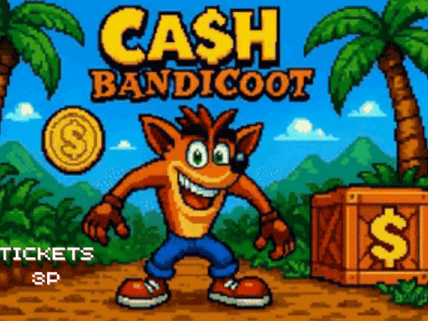 Cash Bandicoot - £3500 Instant wins, £250 End prize!